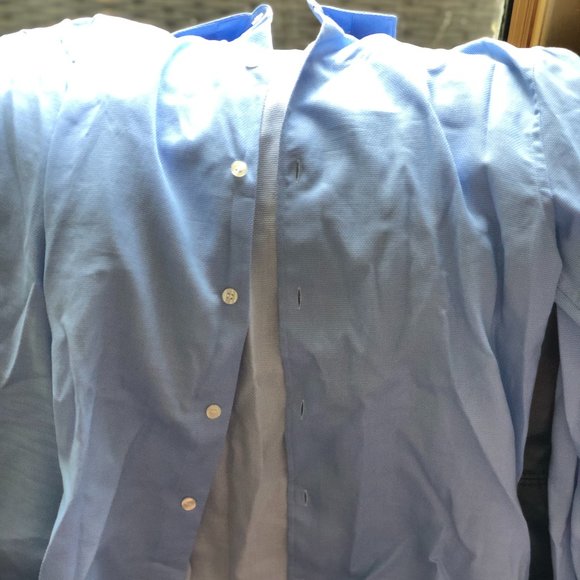 Brand new Tiger of Sweden men's blue button-down dress shirt - Picture 4 of 12